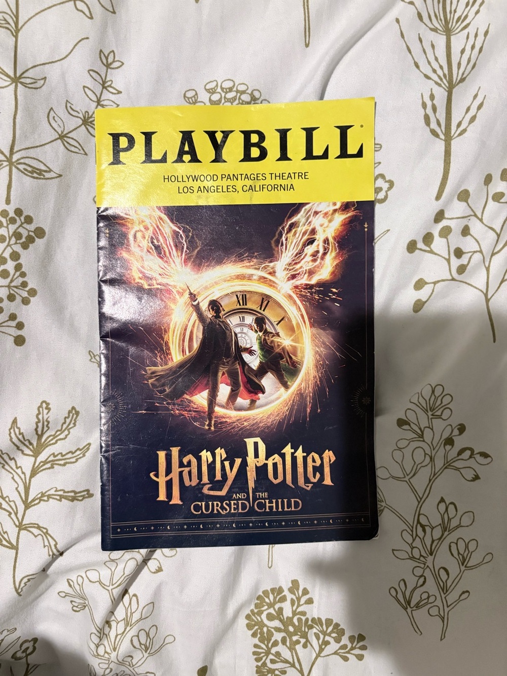 PLAYBILL | Harry Potter and the Cursed Child Pamphlet